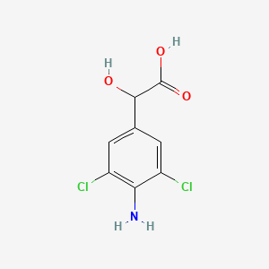 molecular formula C8H7Cl2NO3 B13804232 (4-Amino-3,5-dichlorophenyl)glycolic acid CAS No. 82540-41-8