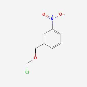 molecular formula C8H8ClNO3 B13804352 Chloromethyl m-nitrobenzyl ether CAS No. 54397-20-5