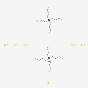molecular formula C32H72N2S6-10 B13804386 Tetrabutylazanium;hexasulfide CAS No. 85533-96-6