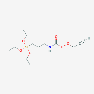 molecular formula C13H25NO6Si B13804509 O-(Propargyl)-N-(Triethoxysilylpropyl) Carbamate 
