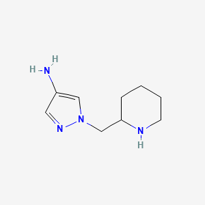 1-(piperidin-2-ylmethyl)-1H-pyrazol-4-amine