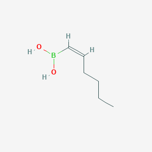 molecular formula C6H13BO2 B13804632 Z-1-Hexenylboronic acid 