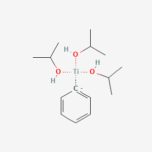 molecular formula C15H29O3Ti- B13804719 Phenyltitanium triisopropoxide 