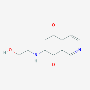 molecular formula C11H10N2O3 B13804877 Caulibugulone D 