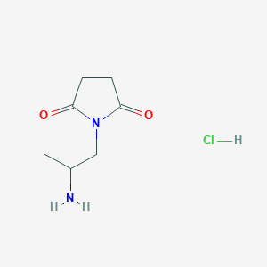 1-(2-Aminopropyl)pyrrolidine-2,5-dione hydrochloride