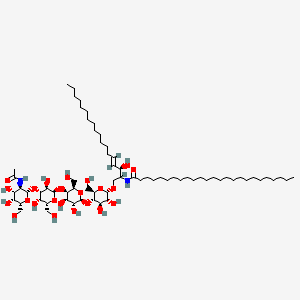 molecular formula C69H128N2O23 B13805239 Globosides (GL4, Gb4, globotetraosyl Ceramide) 