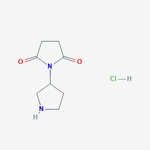 [1,3'-Bipyrrolidine]-2,5-dione hydrochloride
