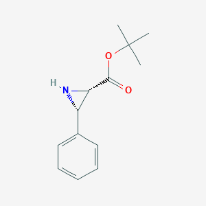 trans-Tert-butyl 3-phenylaziridine-2-carboxylate