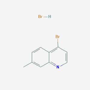 molecular formula C10H9Br2N B1380528 4-Bromo-7-methyl-quinoline hydrobromide CAS No. 1373223-66-5