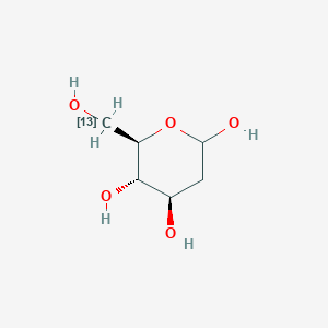 molecular formula C6H12O5 B13805315 2-Deoxy-D-[6-13C]glucose 