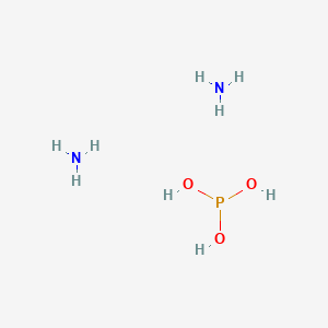 molecular formula H9N2O3P B13805324 Phosphorous acid, diammonia salt 