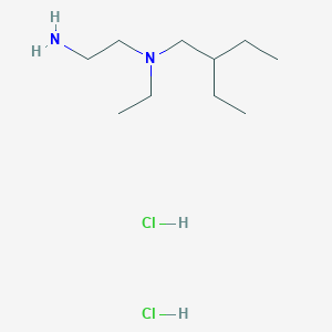 (2-Aminoethyl)(ethyl)(2-ethylbutyl)amine dihydrochloride