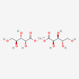 molecular formula C10H18CaO12 B13805433 calcium (2R,3S,4S)-2,3,4,5-tetrahydroxypentanoate 