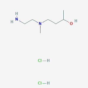 4-[(2-Aminoethyl)(methyl)amino]butan-2-ol dihydrochloride