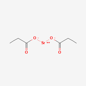 molecular formula C6H10O4Sr B13805498 Strontium propionate 