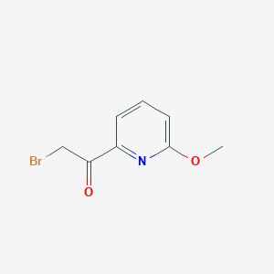 2-Bromo-1-(6-methoxypyridin-2-yl)ethan-1-one
