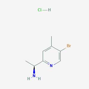 (S)-1-(5-Bromo-4-methylpyridin-2-yl)ethanamine hydrochloride