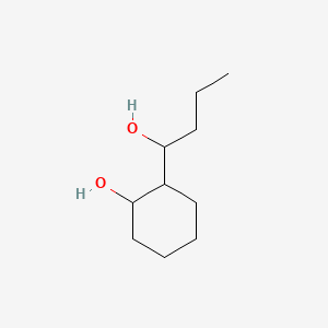 molecular formula C10H20O2 B13805628 2-(1-Hydroxybutyl)cyclohexanol CAS No. 6972-55-0