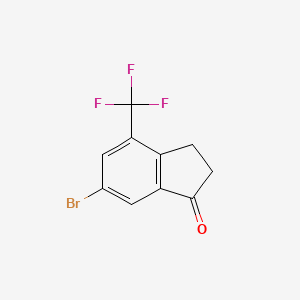 6-Bromo-4-trifluoromethyl-indan-1-one