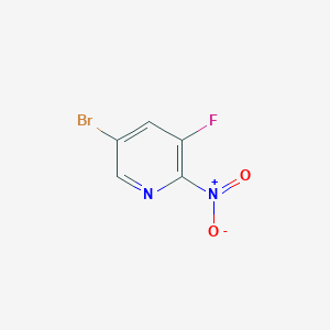 molecular formula C5H2BrFN2O2 B1380569 5-Bromo-3-fluoro-2-nitropyridine CAS No. 1532517-95-5