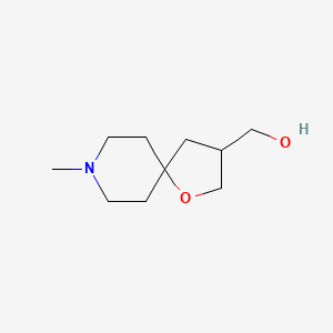 (8-Methyl-1-oxa-8-azaspiro[4.5]decan-3-yl)methanol