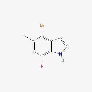 4-Bromo-7-fluoro-5-methyl-1H-indole