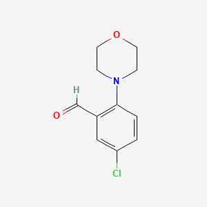 5-Chloro-2-(morpholin-4-yl)benzaldehyde