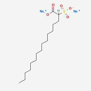 molecular formula C16H30Na2O5S B13805944 Disodium 2-sulphonatopalmitate CAS No. 5896-55-9