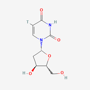 molecular formula C9H12N2O5 B13805976 2'-Deoxyuridine, [5-3H] 