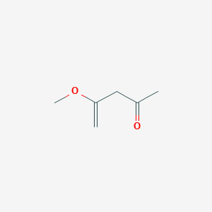 molecular formula C6H10O2 B13805988 4-Penten-2-one,4-methoxy-(9ci) 