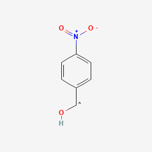 molecular formula C7H6NO3 B13806015 Methyl,hydroxy(4-nitrophenyl)-(9ci) 
