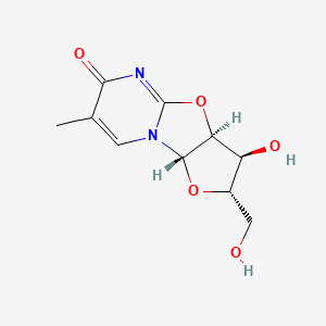 molecular formula C10H12N2O5 B1380612 2,2'-Anhydro-L-thymidine CAS No. 433733-92-7