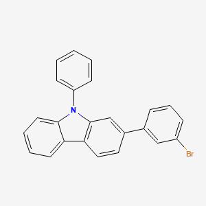 2-(3-Bromophenyl)-9-phenylcarbazole