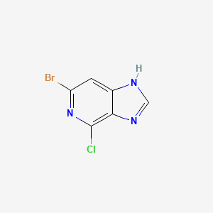 6-bromo-4-chloro-1H-imidazo[4,5-c]pyridine