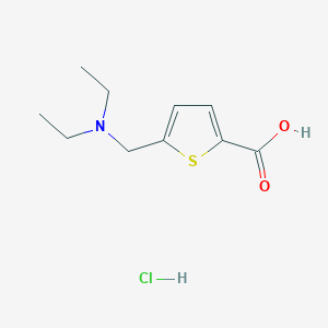5-[(Diethylamino)methyl]thiophene-2-carboxylic acid hydrochloride