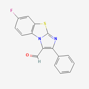 molecular formula C16H9FN2OS B13806267 Buttpark 7\02-06 