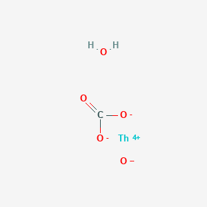 molecular formula CH2O5Th B13806296 Thorium (IV) carbonate oxide monohydrate 