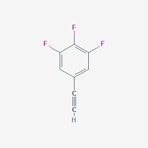 molecular formula C8H3F3 B138064 5-Ethynyl-1,2,3-trifluorobenzene CAS No. 158816-55-8