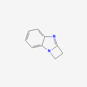 molecular formula C9H8N2 B13806420 1,2-Dihydroazeto[1,2-a]benzimidazole CAS No. 223600-06-4