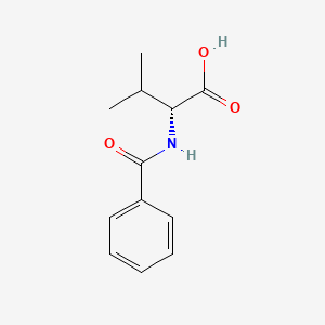 molecular formula C12H15NO3 B13806461 Benzoyl-r-valine 
