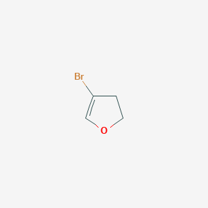 molecular formula C4H5BrO B1380647 4-Bromo-2,3-dihydrofuran CAS No. 1430811-55-4