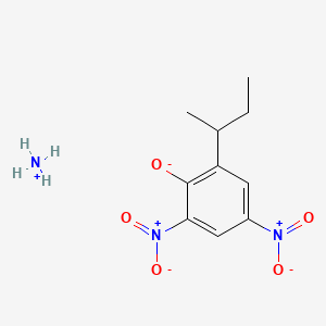 molecular formula C10H15N3O5 B13806528 Dinoseb-ammonium CAS No. 6365-83-9