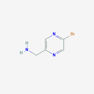 (5-Bromopyrazin-2-yl)methanamine