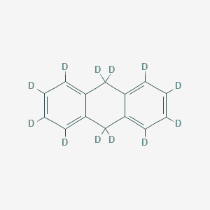 molecular formula C14H12 B13806554 9,10-Dihydroanthracene-D12 