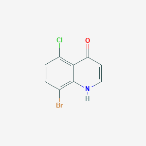 8-Bromo-5-chloroquinolin-4-ol