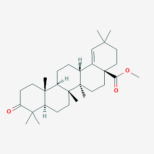 molecular formula C31H48O3 B13806584 3-Oxoolean-18-en-28-oic acid methyl ester 