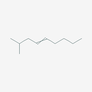 molecular formula C10H20 B13806685 2-Methylnon-4-ene CAS No. 28665-55-6