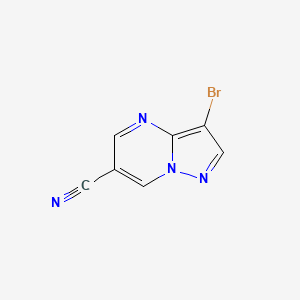 3-Bromopyrazolo[1,5-a]pyrimidine-6-carbonitrile