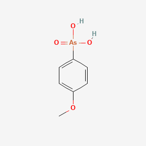 molecular formula C7H9AsO4 B13806885 (4-Methoxyphenyl)arsonic acid CAS No. 6307-51-3