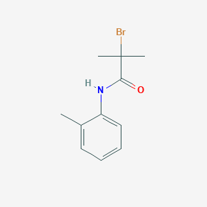 2-bromo-2-methyl-N-(2-methylphenyl)propanamide